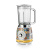 Ariete 583 positano edition frullatore/tritaghiaccio con tazza in vetro da 1,5 litri 4 lame in acciaio inox – 4 velocita` + pulse 1000 watt