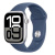 Apple watch series 10 gps 46mm cassa in alluminio argento cinturino sport denim – s/m