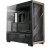 Antec flux pro full tower e-atx atx, micro-atx, itx frontale alto flusso con inserti in legno di noce pannello laterale trasparente nero