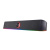 Trust gaming gxt 619 thorne soundbar pc illuminata rgb, 12w, casse pc, stereo speaker con illuminazione regolabile, alimentazione usb, jack aux 3.5 mm, per computer, laptop, tv – nero