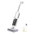 Hoover hw500 011 lava e aspira pavimenti senza fili 2 in 1 doppio rullo docking station autopulente 3 modalita` bianco grigio
