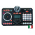 V-tech kidistar dj mixer console da dj per bambini con microfono effeffi luminosi jack o bluetooth nero