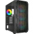 Sharkoon ak3 rgb midi tower atx u3 pannello laterale in vetro temperato 1 x usb-c 4 x argb fan 120mm nero