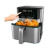Cecotec cecofry supreme 8000 friggitrice ad aria calda 1800w 8 lt 10 programmi pannello touch nero inox