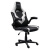 Trust gxt703 riye gaming chair sedia gaming con braccioli ribaltabili max 150 kg bianco/nero
