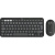 Logitech pebble 2 combo tastiera mouse incluso rf senza fili bluetooth qwerty indiano grafite