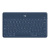 Logitech keys-to-go apple ipad/apple tv/iphone tastiera bluetooth qwerty italiana tasti scelta rapida ios blue