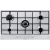 PIANO COTTURA SCHOCK STS955IX INOX#CONSEGNA IN 3 SETTIMANE#