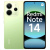 Xiaomi redmi note 14 dual sim 6.67 octa core 256gb ram 8gb 4g lte italia lime green