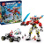 Lego dreamzzz mech tigre di cooper e bolide di zero veicoli trasformabili con 3 minifigure