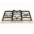 Smeg piano cottura incasso gas 4 zone 60cm panna sr764po