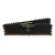 Corsair vengeance lpx cmk32gx4m2e3200c16 kit memoria ram 2x16gb 32gb totali 3.200mhz tecnologia ddr4 tipologia dimm black
