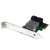 Startech scheda controller raid pci express 2.0 sata iii 6 gbps a 4 porte con tiering ssd hyperduo