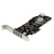 Startech.com adattatore scheda superspeed usb 3.0 con 4 porte pci express (pcie) con 2 canali da 5 gbps dedicati – uasp –