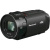 Panasonic hc-vx3e-k videocamera compatta ultra hd 4k, grandangolo 25 mm, zoom ottico 24x, 4k cropping, nero