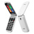 Brondi stone apertura a conchiglia e flip attivo dual sim 2.4“ bianco