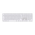 Apple magic keyboard tastiera senza fili bluetooth-usb-c con touch id e tastierino numerico per mac con chip apple qwerty italiana bianco