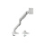 Conceptronic supporto da tavolo per monitor a schermo piatto 49“ bianco scrivania