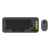Logitech 920-013115 tastiera mouse incluso universale bluetooth qwerty indiano grafite, verde