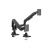 Conceptronic supporto da tavolo per monitor a schermo piatto 35“ nero scrivania