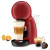 Krups nescafe` dolce gusto kp1a35as macchina per caffe` automatica/manuale in capsule 0,8 lt 1.600 w rosso
