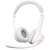 Logitech h390 cuffia con cavo e microfono per pc/portatile auricolari stereo microfono con cancellazione del rumore usb-a bianco