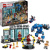 Lego super heroes marvel laboratorio di iron man sala delle armature con 3 minifigure