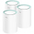 Cudy m1300 sistema mesh wifi 5 dual-band 3 pack bianco per 100 dispositivi router