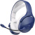 Hyperx cloud jet cuffie gamning dual wireless 2.4ghz e bluetooth deiver 40mm microfono girevole con funzione mute durata batteria 25h light blue