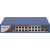 Switch 16p lan 10/100m hikvision ds-3e0318p-e/m(b) 16p poe + 2p uplink 1000m- desktop qos – 135w fino:30/04