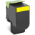Lexmark 80c2hye cartuccia toner 1 pz originale giallo
