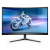 Philips monitor gaming curvo 27 led va 16:9 qhd 1ms 400 cdm 240hz, altezza dp/hdmi