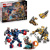 Lego marvel avengers endgame thor vs chitauri figura di gorilla con 7 minifigure