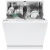 Candy ci 3e9e0w – lavastoviglie a scomparsa totale 13 coperti, classe e, programmi rapidi, partenza ritardata, (82x60x55 cm), bianco