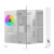 Noua case mid-tower nopsu vision mini wh micro atx vision zh100