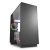 (ricondizionato) case pure steel black rgb atx vetro temperato – nero
