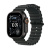 Apple watch ultra 3 gps + cellular 5g cassa 49mm in titanio nero con band ocean nero