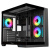 Itek case dark cave ds, gaming tower, atx, 3x12cm argb fan, 2xusb3, type-c, side front panel temp