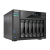 Asustor lockerstor 6 nas chassis desktop celeron n5105 2ghz ram 8gb-6 bay hdd/ssd 2.5/3.5/m.2 lan 100/1000/2500 mbps black