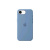 Apple iphone 16e silicon case cover in silicone winter blu