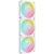 Corsair icue link lx120 white rgb kit 3 ventole 120mm pwm