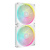 Corsair icue link lx140 white rgb kit 2 ventole 140mm pwm