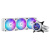 Asus dissipatore, rog strix lc iii 360 argb lcd wht, aio cooler,asetek,sigrid v2