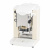 Macchina da caffe` a cialde plast slot inox avorio sabbia cromato (sisabbbasott)
