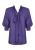 BLUSA TINTA UNITA EXSY ART. 35946476 EXSY XL Viola Poliestere