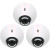 Ubiquiti uvc-g5-dome-3 videocamera ip 4mpx 2k 2688 x 1512 dome resistente ad atti vandalici ik08 e agenti atmosferici ipx4 conf 3 pz. bianco