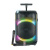 Cassa audio diffusore amplificato auralis con radiomicrofono – woofer 12