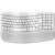 Logitech wave keys for mac tastiera casa/ufficio bluetooth qwertz tedesco bianco
