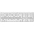 Logitech k950 signature slim tastiera rf senza fili + bluetooth qwertz tedesco bianco