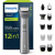 Philips series 5000 all in one trimmer mg5950/15 rasoio elettrico rifinitore di precisione 12 in 1 viso testa corpo